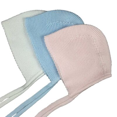 Blue knit cap