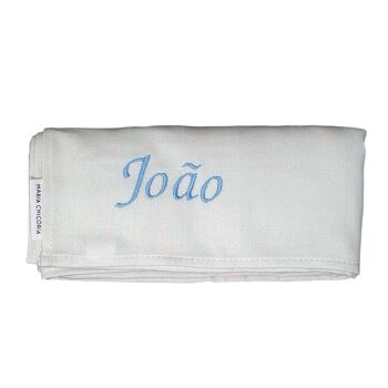 Cloth diaper with embroidered name - pack 12 3