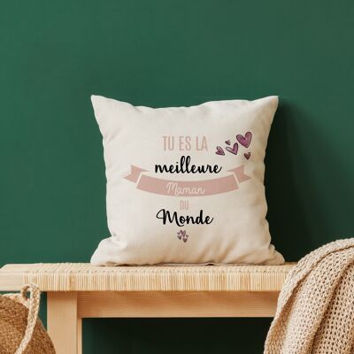 Coussin personnalisable - Fête des Mères