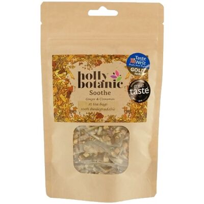 Soothe (Ginger & Cinnamon) - 15 biodegradable tea bags