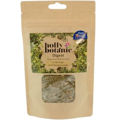 Digest (Peppermint & Chamomile) - 15 biodegradable tea bags