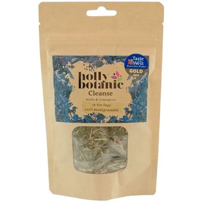 Cleanse (Nettle & Lemongrass) - 15 biodegradable tea bags