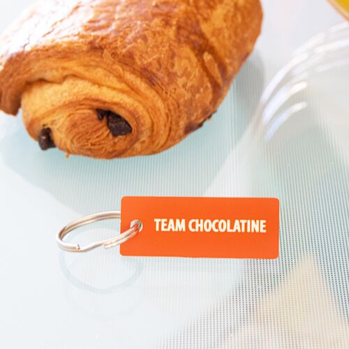 Porte clé - TEAM CHOCOLATINE