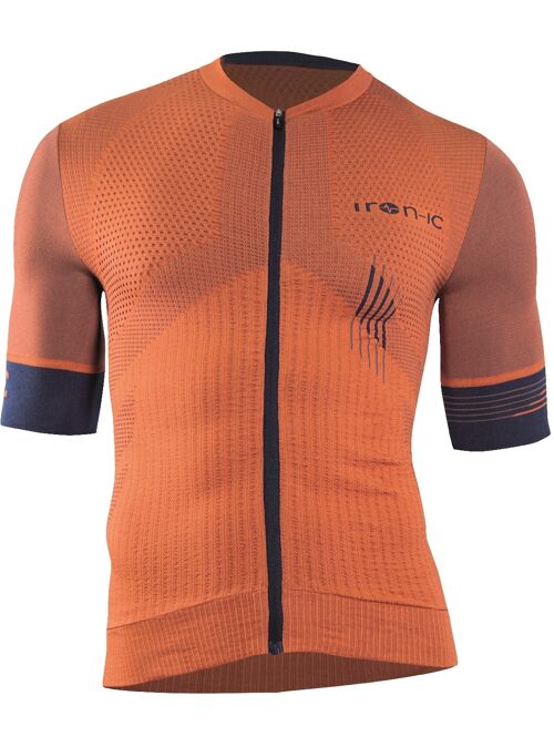 T-shirt SS MAN IRN bike HERO  1.0 orange/grey- ORANGE/GREY