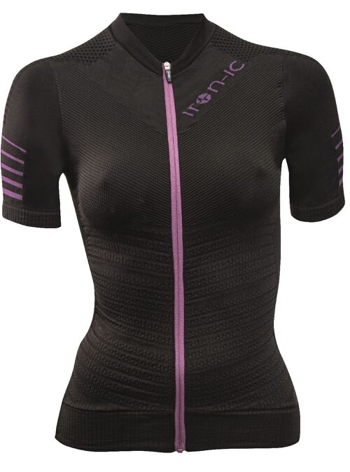 T-shirt SS LADY IRN bike POWER 1.0 black/black-NERO