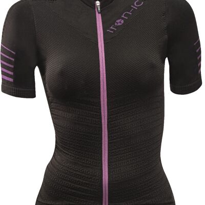 T-shirt SS LADY IRN vélo POWER 1.0 noir/noir-NERO