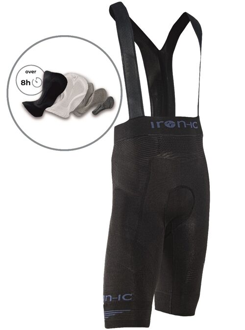 Bib short MAN IRN bike HERO 1.0 black/black- Nero