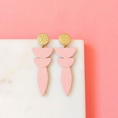 Boucles d'oreilles gala uni cream