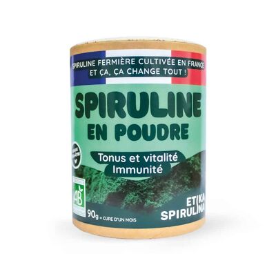 Espirulina orgánica en polvo - 90g