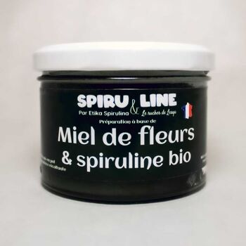 Miel de fleurs & spiruline bio - 250g 1