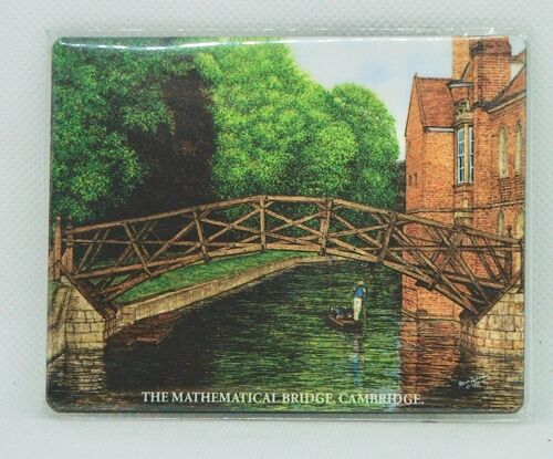 Coaster : Mathematical Bridge, Cambridge. Cambridgeshire.