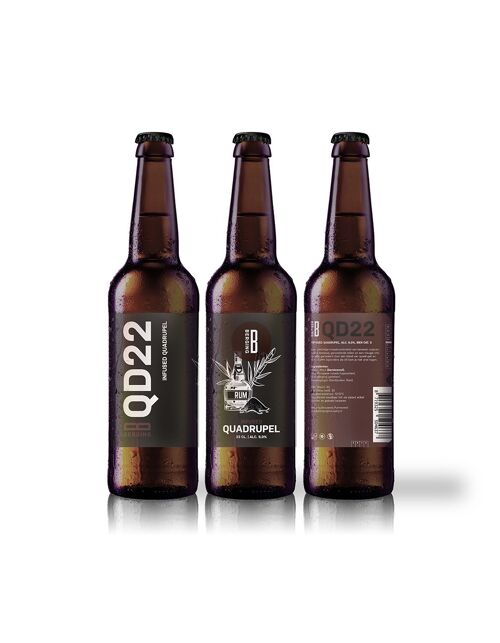 QD22 - Rum Infused Quadrupel