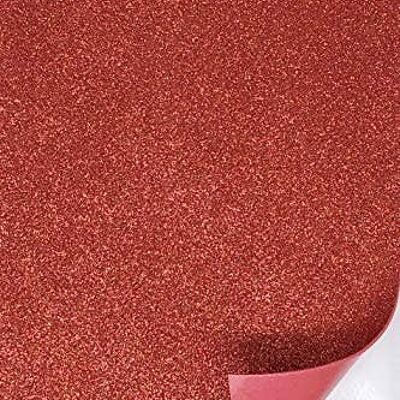 Adhesive Red Glitter Foam 2 Pack