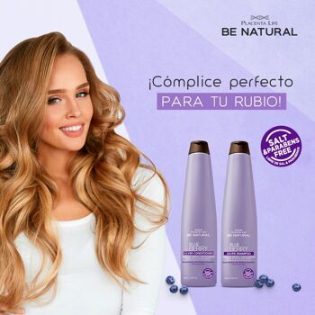 BlueberrySilver. Revitalisant pour cheveux blonds et décolorés. 6