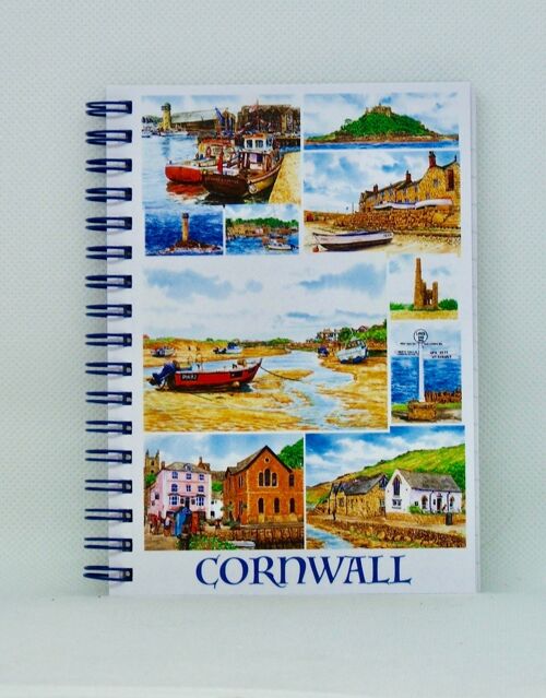 A6 Notebook,  Cornwall.  (nb1)