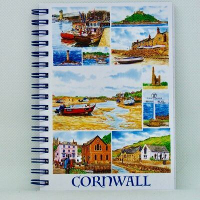 A6 Notebook,  Cornwall.  (nb1)