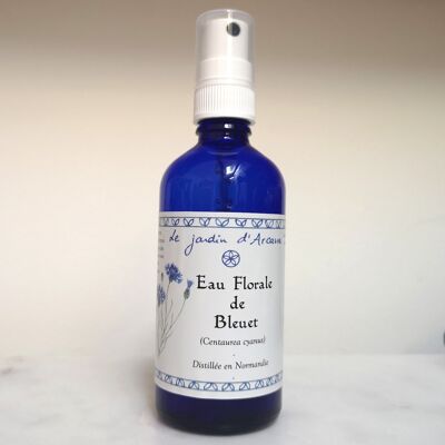 Eau Florale de Bleuet Bio - Origine Normandie-100 ml