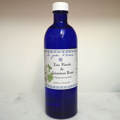 Acqua Floreale Geranio Rosato Bio - Origine Normandia-200 ml
