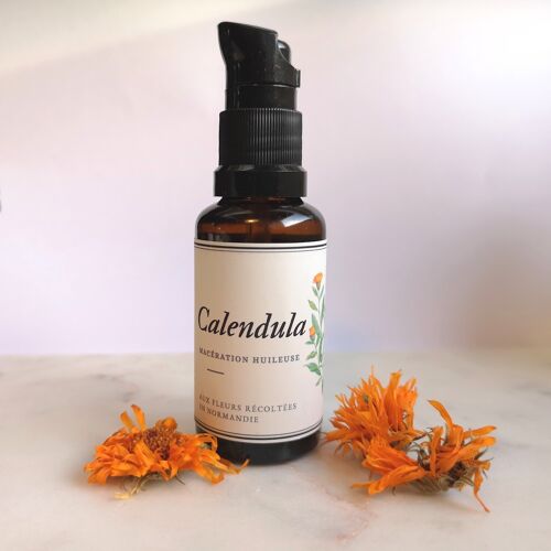 Huile au Calendula - BIO - Made in France-30 ml