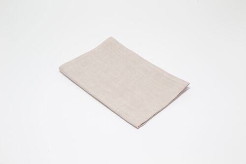 Serviette de table 100% LIN -  Beige