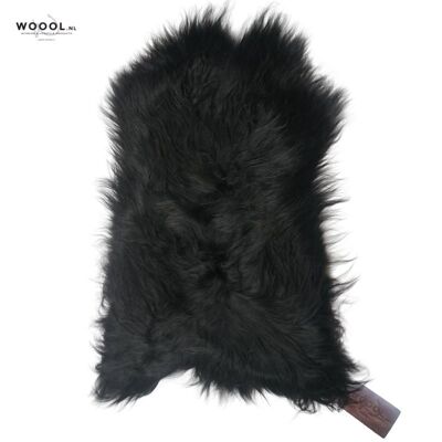 Peau de mouton WOOOL - Noir islandais (L)