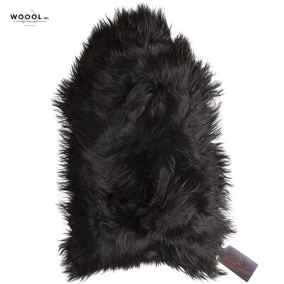 Peau de mouton WOOOL - Noir islandais (XL)