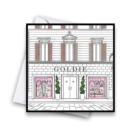 Schaufensterbummel-GG-Grußkarte