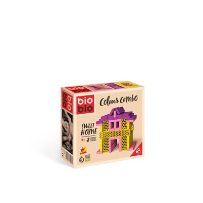 COMBO DE COLORES "Sweet Home" con 40 bloques