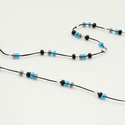 Glasses cord with colored pearls -Available in 3 colors