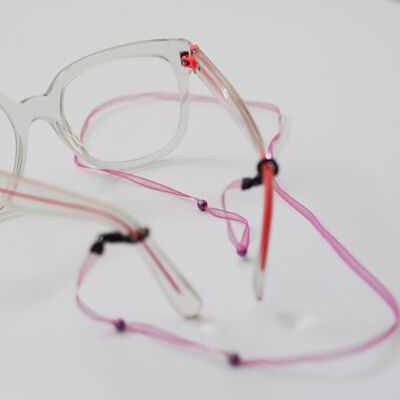Cordón para gafas de gasa con cuentas