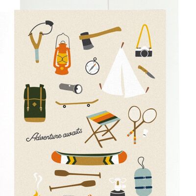 Greeting Card - Adventure Accessories