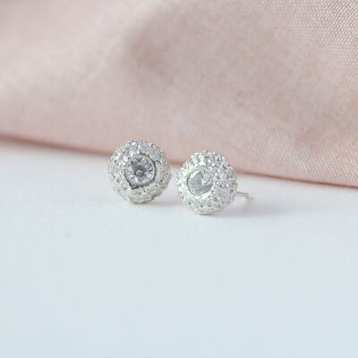 Classic CZ Diamond Studs