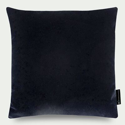 027 Dekokissen Samtschwarz 0800 45x45