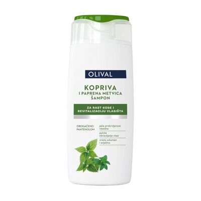 Shampoo all'ortica e menta piperita