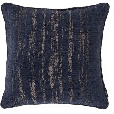 Textured Chenille Navy Blue Cushion_49cm x 49cm