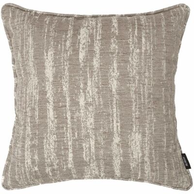 Textured Chenille Silver Grey Cushion_43cm x 43cm