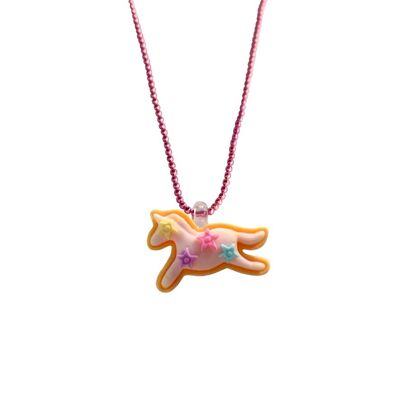 Pop Cutie Gacha Pony Cookie Kids Necklaces