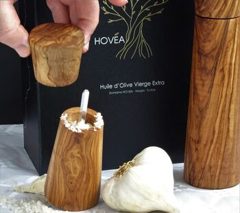 Moulin a poivre et sel en bois d'Olivier Grand modèle 22 cm 6