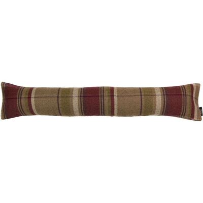 Heritage Purple + Green Tartan Draught Excluder