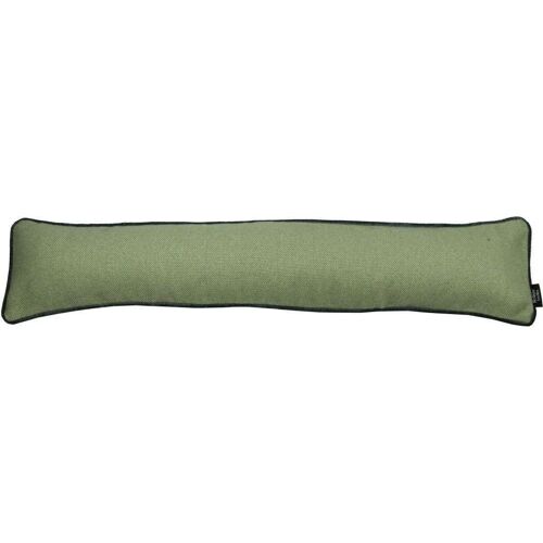 Herringbone Boutique Green + Grey Draught Excluder