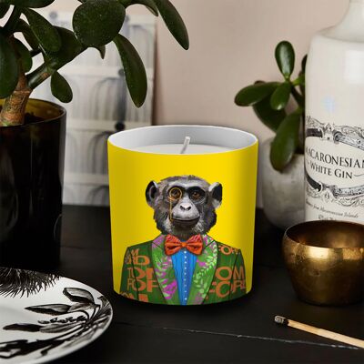 Fashion Animals- Charles Fine Bone China Pot Candle