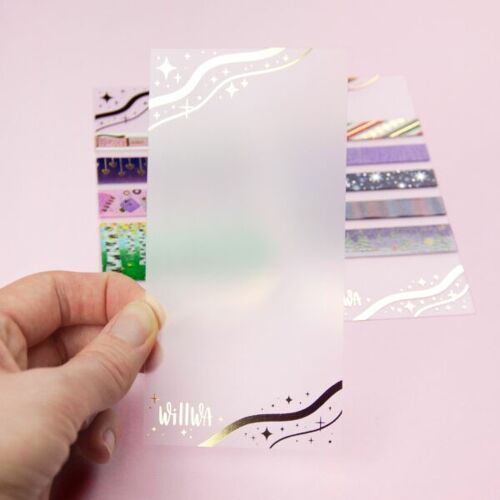 Rainbow Washi Card