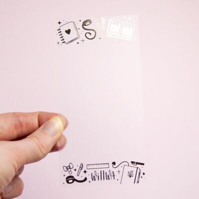 Stationery Washi Card