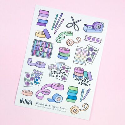 Washi & Sticker Liebe