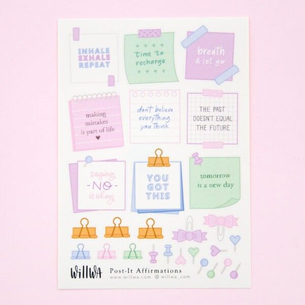 Affermazione post-it