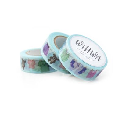 Ruban washi pour ligne de lessive