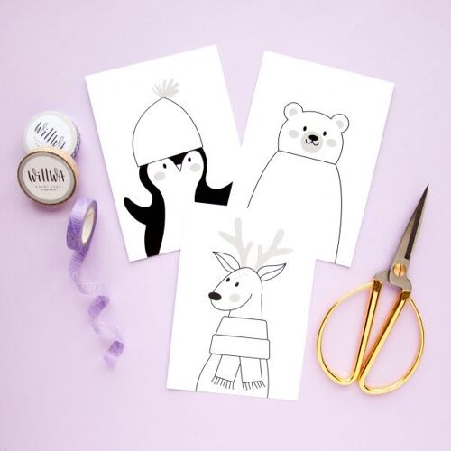 Creative Cards – Cute Animals