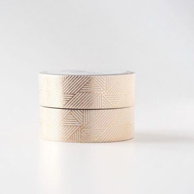Nastro washi a spirale Linjar dorato