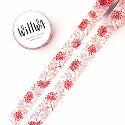 Rowan Berries washi tape