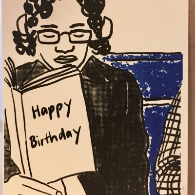 Card Happy Birthday Metro